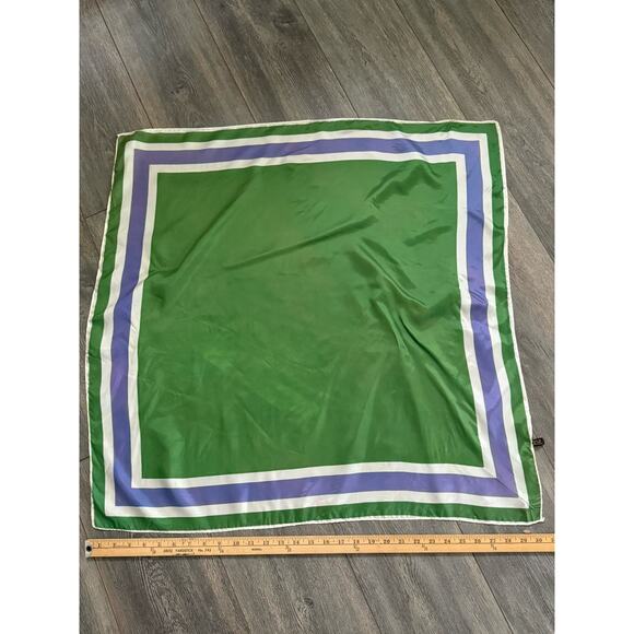 Vtg. Scarf Square Geometric 30” Mod Retro Career Multi-functional Deco - Picture 6 of 7